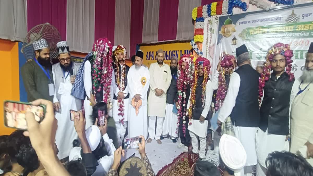 खटीमा में ईद मिलादुन्नबी पर पहली बार सामूहिक निकाह, सात निर्धन बेटियों का विवाह संपन्न