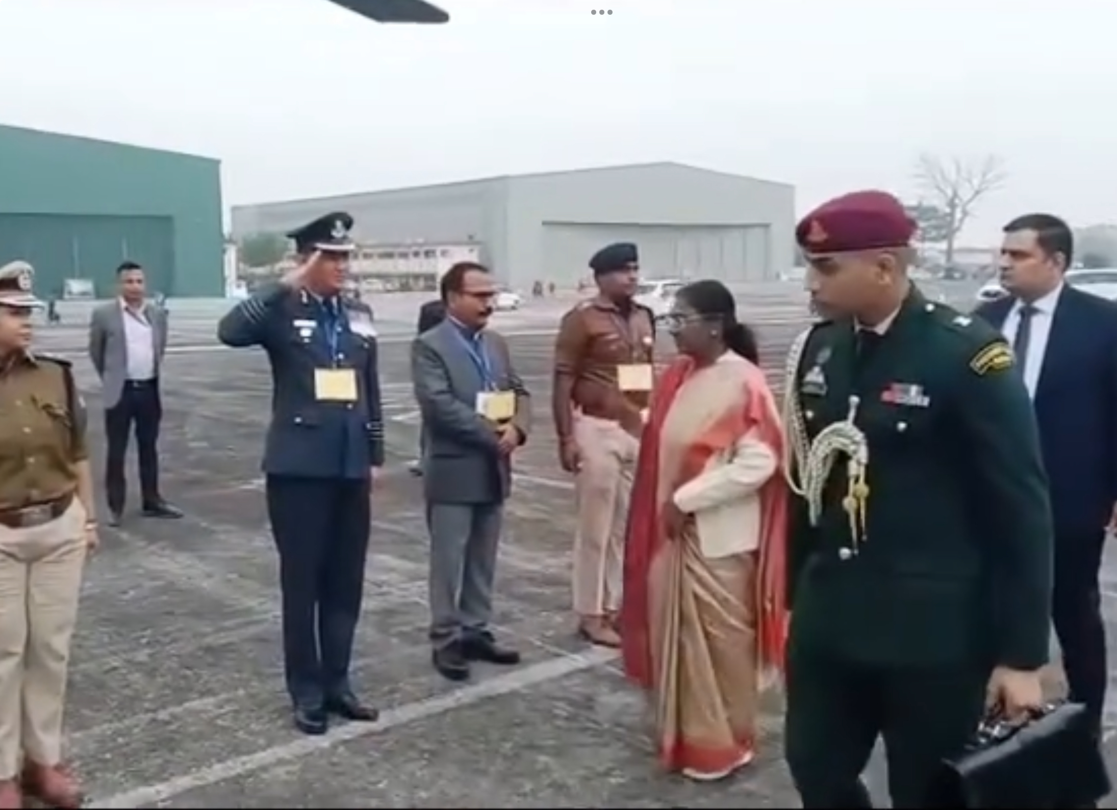 राष्ट्रपति द्रौपदी मुर्मू का उत्तराखंड दौरा संपन्न, हल्द्वानी से दिल्ली के लिए रवाना