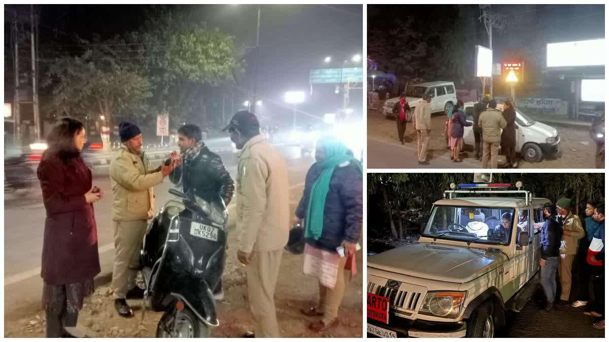 देहरादून: नए साल पर सख्त प्रवर्तन, 3 दिन में 1471 वाहनों के चालान, 118 वाहन सीज