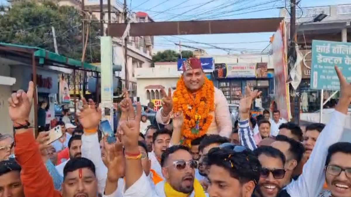 हल्द्वानी में कैबिनेट मंत्री राम सिंह कैड़ा का भव्य स्वागत, कार्यकर्ताओं में दिखा उत्साह