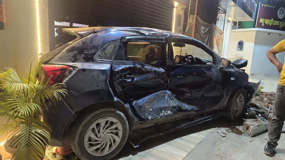 कालाढूंगी में सनसनी: ट्रैक्टर ने कार को तीन बार मारी टक्कर, CCTV वायरल, आरोपी हिरासत में