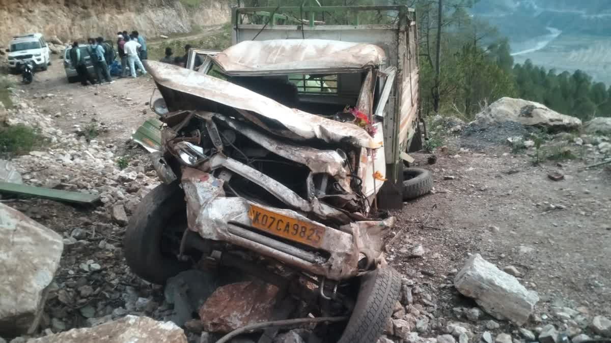 उत्तरकाशी में दर्दनाक हादसा: 150 मीटर गहरी खाई में गिरा पिकअप वाहन, 19 वर्षीय चालक की मौत