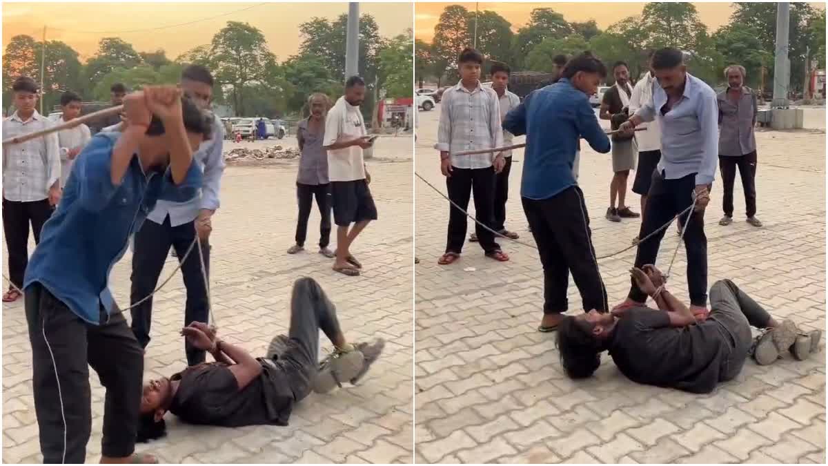 हरिद्वार में युवक को रस्सियों से बांधकर बेरहमी से पीटा, वीडियो वायरल होने के बाद जांच में जुटी पुलिस