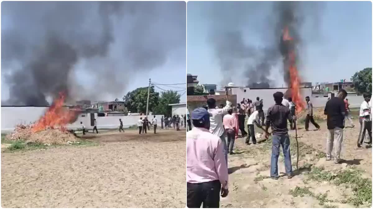 बैरागीवाला में हत्या के बाद भड़का आक्रोश, आगजनी और पत्थरबाजी से बढ़ा तनाव; इलाके में इंटरनेट सेवा बंद