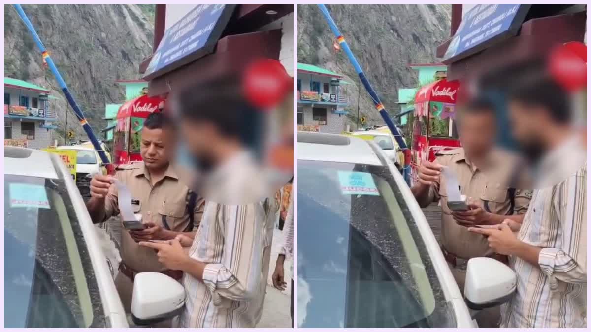 ‘जज साहब’ बनकर रौब झाड़ना पड़ा महंगा, चमोली पुलिस ने उतारा नकली वीआईपी स्टेटस; काटा चालान