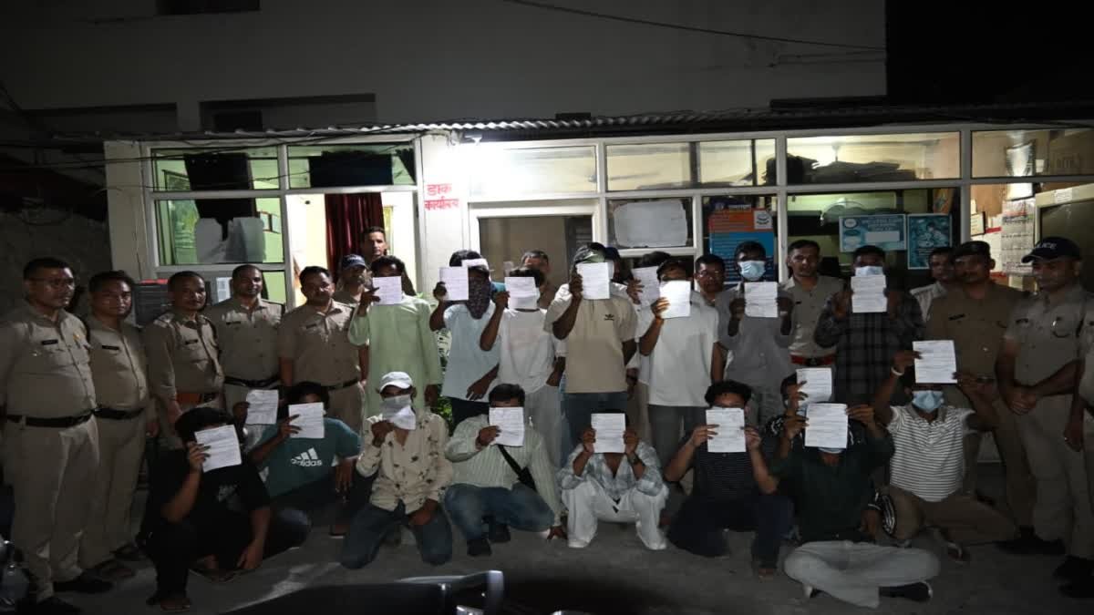 हल्द्वानी: पीलीकोठी विवाद में पुलिस का बड़ा एक्शन, 20 लोग चिन्हित कर गिरफ्तार; 10 हजार रुपये का जुर्माना वसूला
