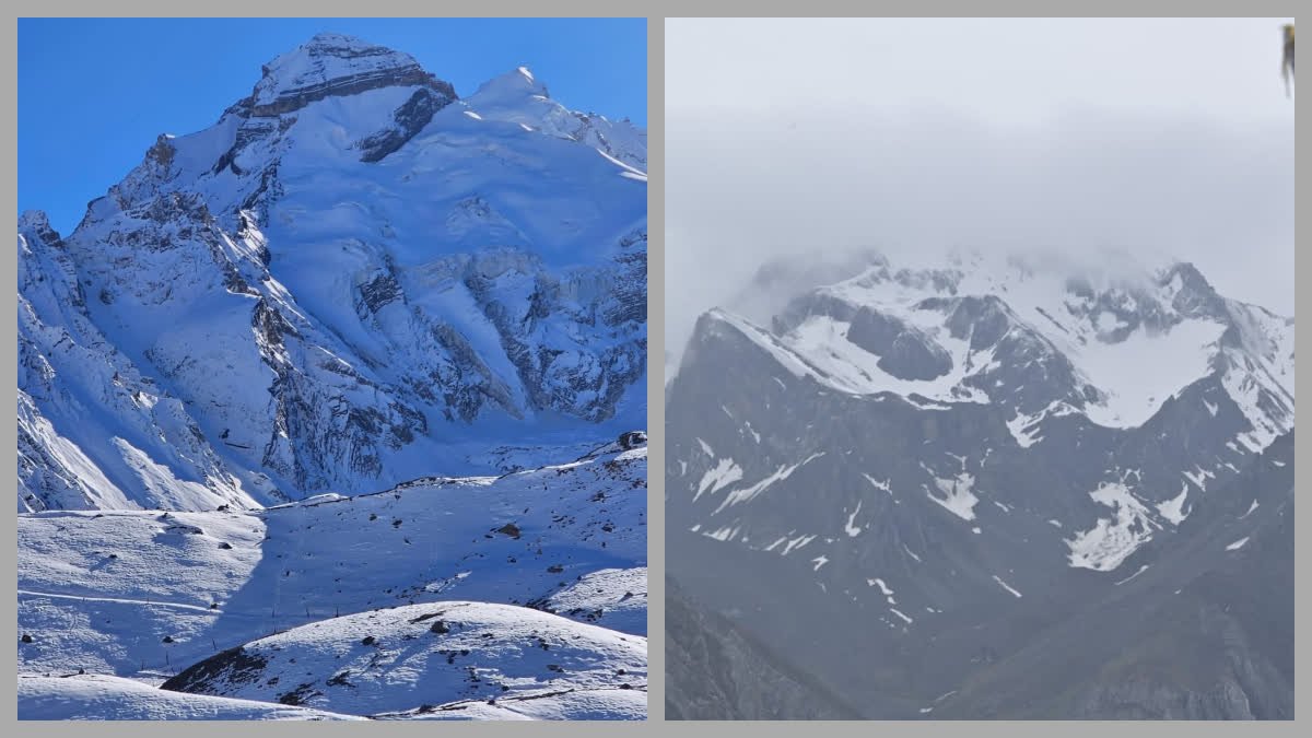 उत्तराखंड में मौसम ने ली करवट, आदि कैलाश-ओम पर्वत समेत बदरीनाथ और हेमकुंड साहिब में बर्फबारी